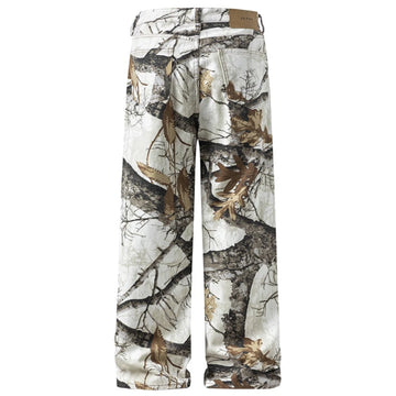 Camo Denim Baggy Jeans